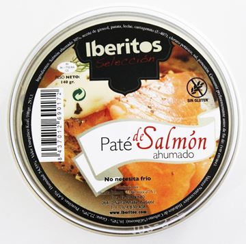 Picture of SMOKED SALMON PATE - GLUTEN FREE 140 GR (SPAIN)