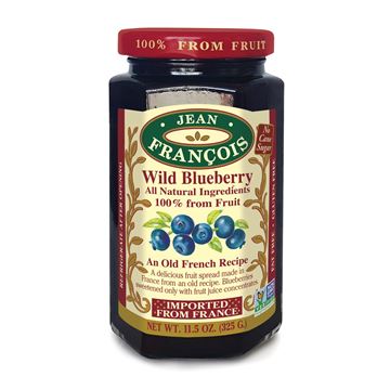 Picture of BLUEBERRY JAM 325 GR - NO ADD SUGAR AND WITHOUT GLUTEN (FRANCE)