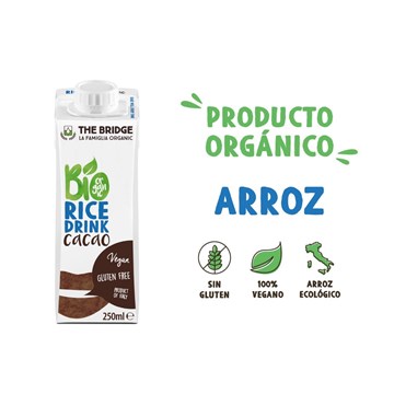 Picture of BIO RICE WITH COCOA 250 ML - GLUTEN FREE (ITALY)